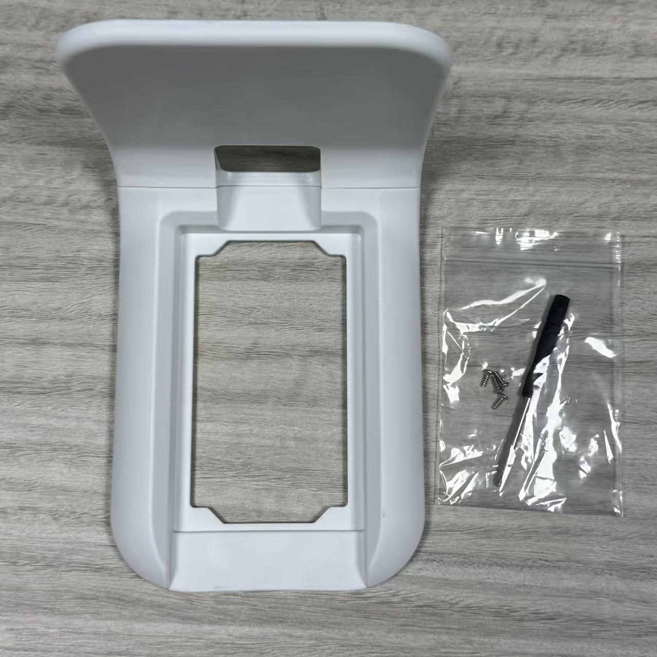 Space-Saving Socket Rack Wall Mount, Decorative Easy Installation, Supports Smart Home Speakers and Devices, Max Weight 10 Lbs, Abs Material