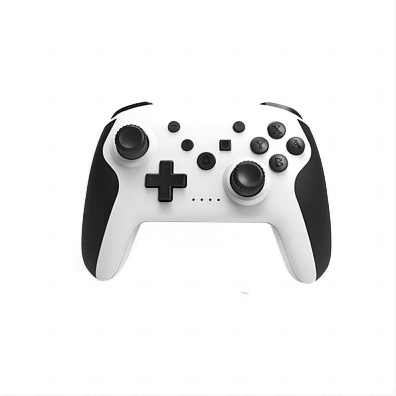 Wireless Bluetooth-compatible Game Controller, Wireless Gaming Controller, Portable Dual Vibration Joystick, Host Accessories Compatible with Nintendo Switch Pro and PC Windows