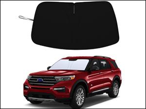 2020-2026 Ford Explorer Console Organizer Tray - Compatible with 2020+ Ford Explorer Deep Armrest Storage Box with Coin Holder & Non-Slip Mats, Red Interior 6th Gen Explorer Accessories 2020-2026 Ford Explorer Console Organizer Tray - Compatible with 2020+ Ford Explorer Deep Armrest Storage Box with Coin Holder & Non-Slip Mats, Red Interior 6th Gen Explorer Accessories