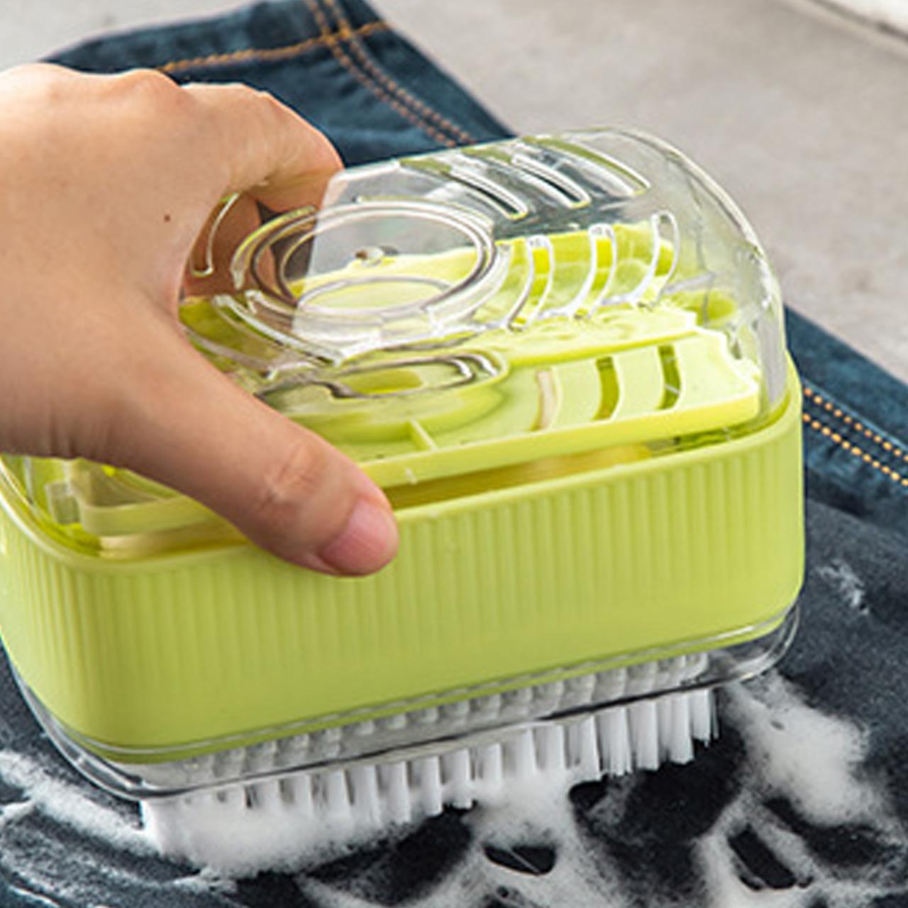 Multifunctional Soap Foaming Box, Hand-Free Storage Soap Holder, Drainage Soap Dish with Rolling Brush, Laundry Brush Included Multifunctional Soap Foaming Box, Hand-Free Storage Soap Holder, Drainage Soap Dish with Rolling Brush, Laundry Brush Included