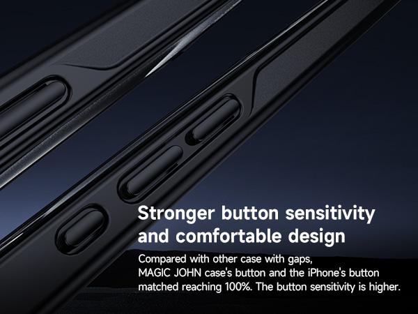 MAGIC JOHN 360 Degree Invisible Magnetic Stand Phone Case for iPhone and SamSung