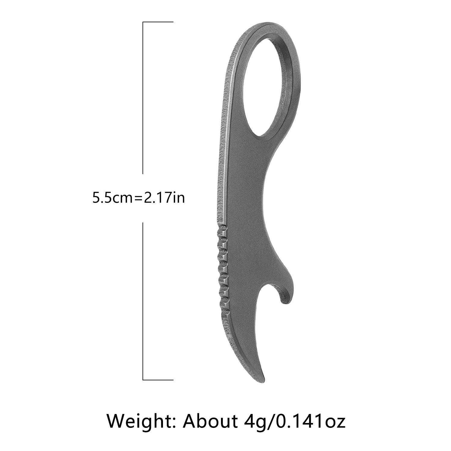 Mini Edc Tool Titanium Alloy Material, Compact Multitool for Everyday Carry, Durable and Lightweight Pocket Knife Accessory