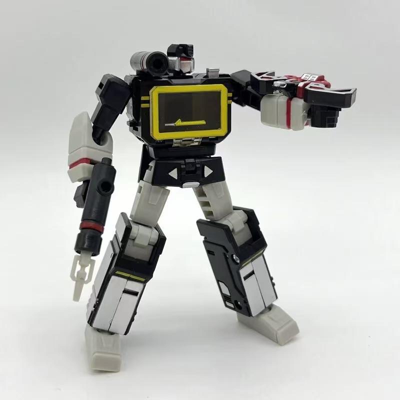 In Stock PT-04 Black Soundwave PT04B Transformation Tape G1 Mini Pocket War KO DX9 Action Figure Robot Toys christmas Kids Gift