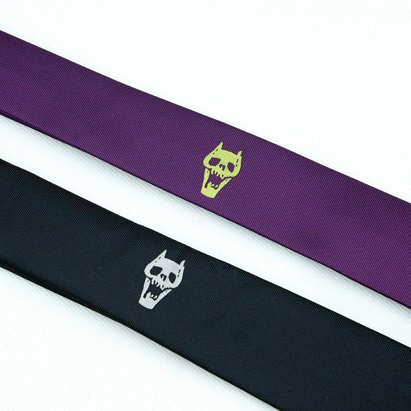 Anime JoJo Tie Kira Yoshikage Cosplay Necktie Unisex Skull Neck Heavens Door Cosplay Costume Prop
