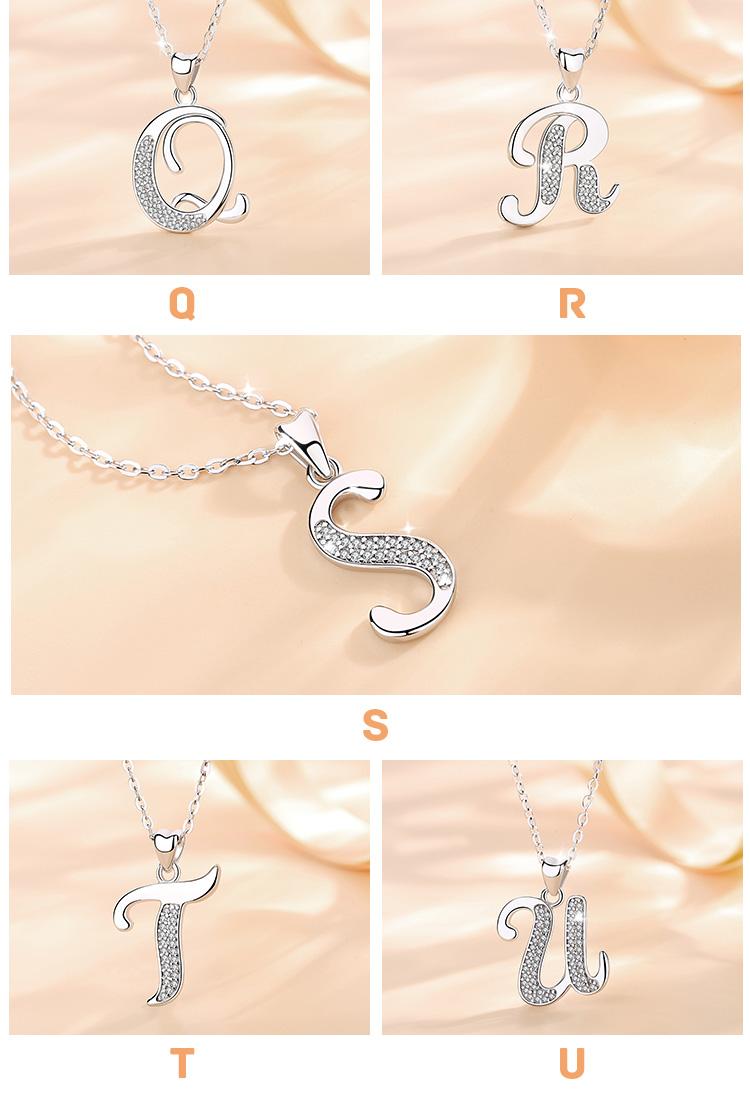 Shimmering Layered Initial Necklace Set, Dainty A-Z Letter Pendant, Triple-Layer Choker Butterfly With Cuban Chain, Unique Jewelry Gift