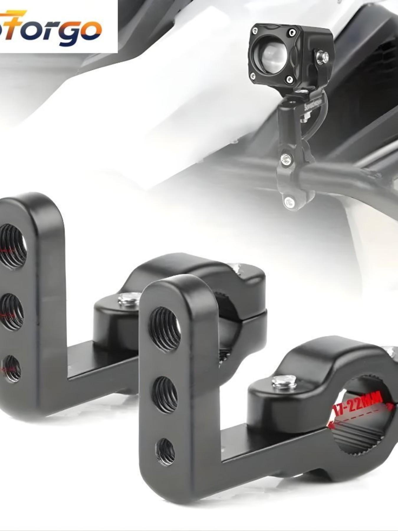 Universal Headlight Mount Bracket, No Drilling Clamp, Fits LED Work Lights, Pole Installation, Suitable for Cars, Trucks, Atv, Motorcycles, Motor Parts Accessories, Motorbike, Vehicle