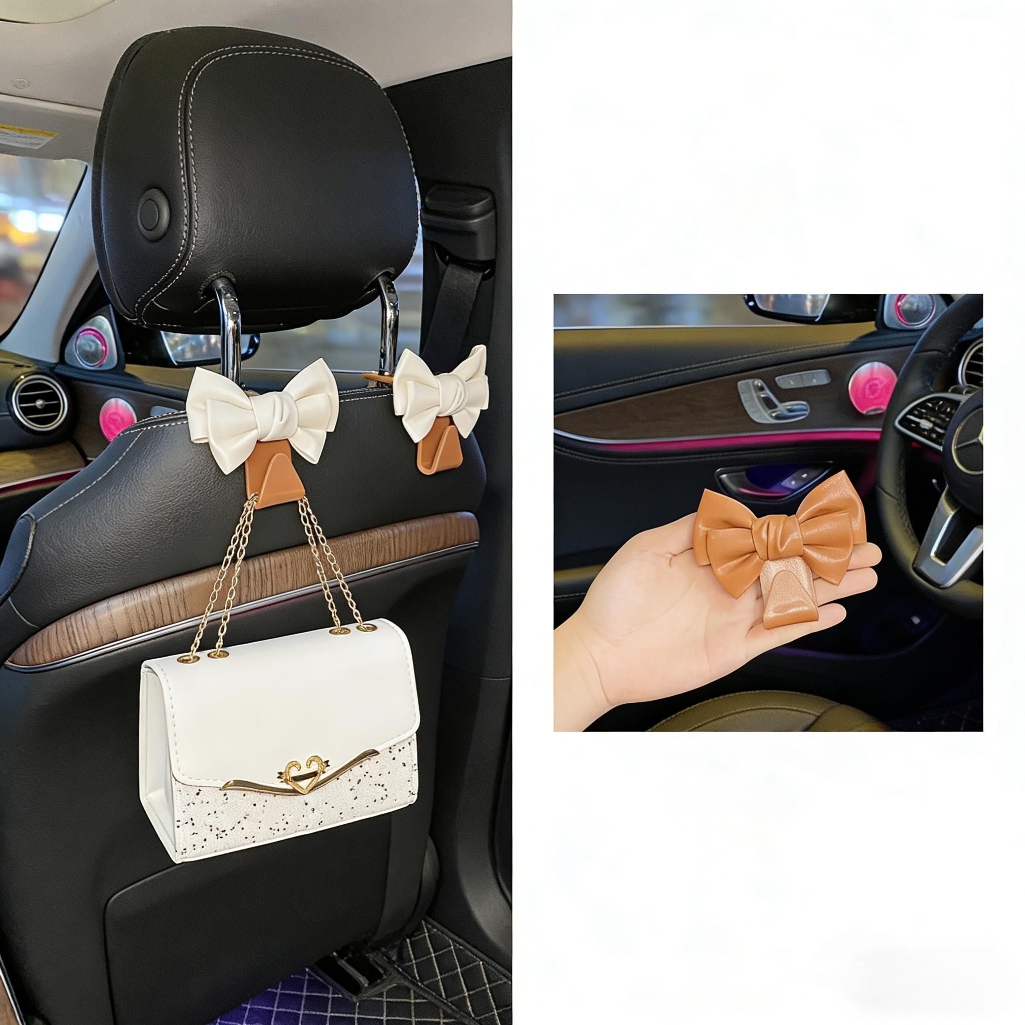 Butterfly Knot Car Seat Back Hooks, Multifunctional Car Interior Accessories, Storage and Organization, Car Parts, Men's Gift