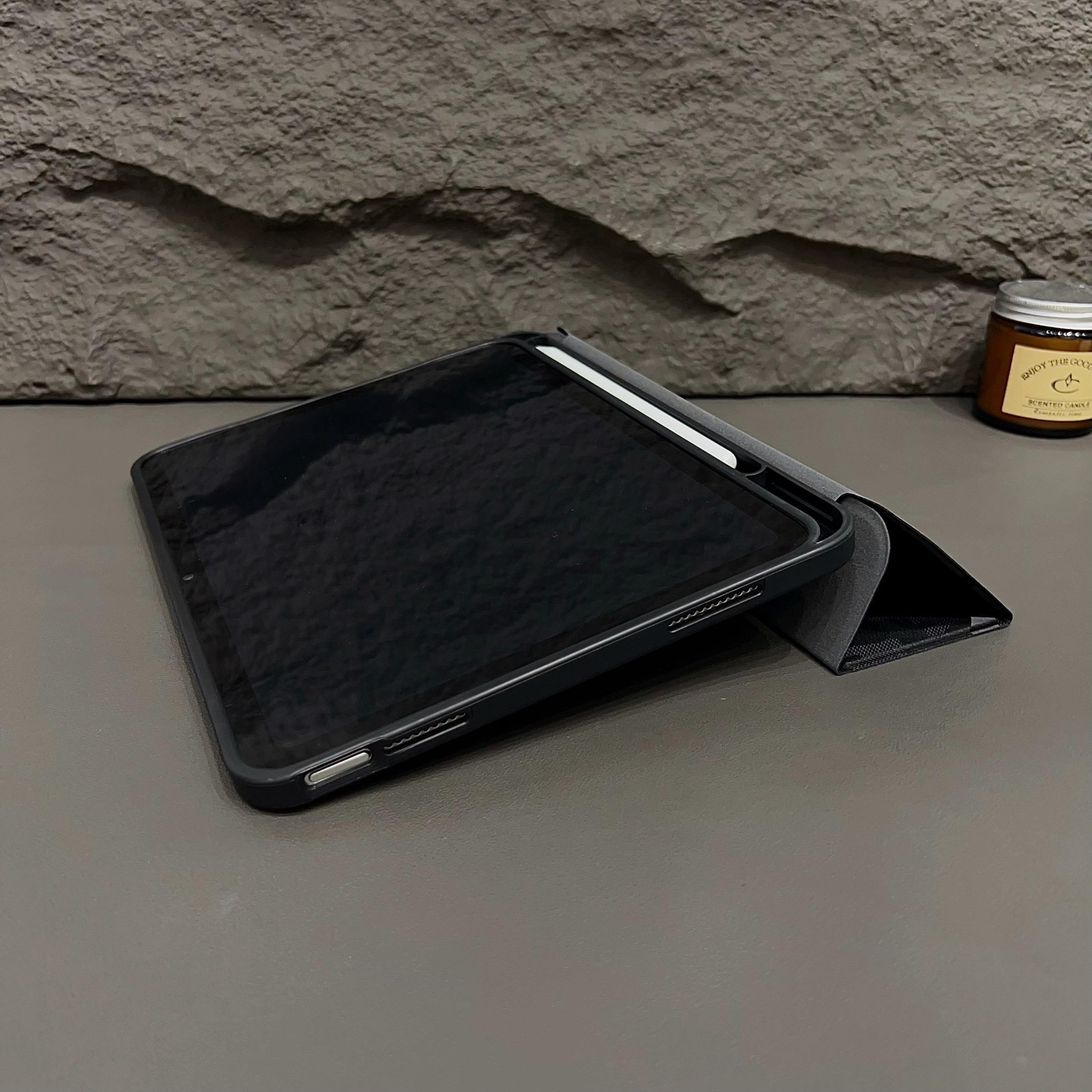 Creative Military Camo Foldable Tablet Case for iPad 11/10 Gen, Pro 11/12.9 Inch, Air 11/13, Anti-Drop Protective Cover, Tablet Casing