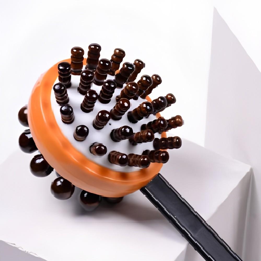 Wooden Health Massage Stick, Handheld Full Body Massager, Acupressure Hammer, Relaxing Therapy Tool, Ideal for Pain Relief