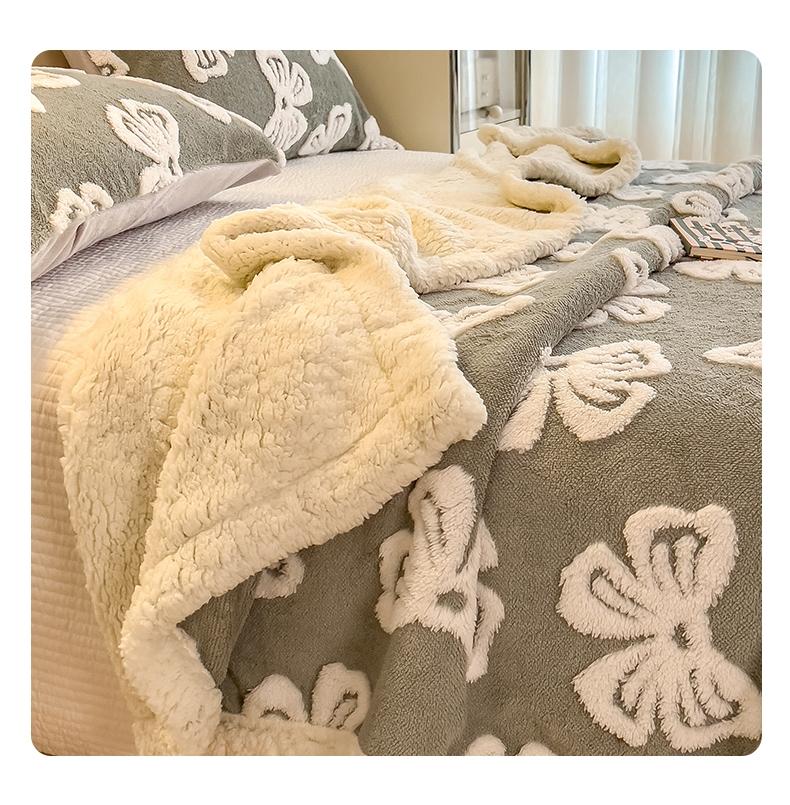 2026 New Cationic Dyed Throw Blanket