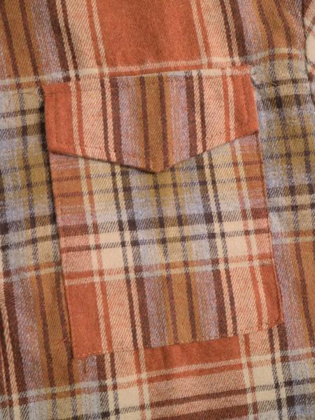 Women's Plaid Shirt, Casual Long Sleeve Button Front Top, All-Season Wearable Blouse, Stylish Female Outerwear Clothing