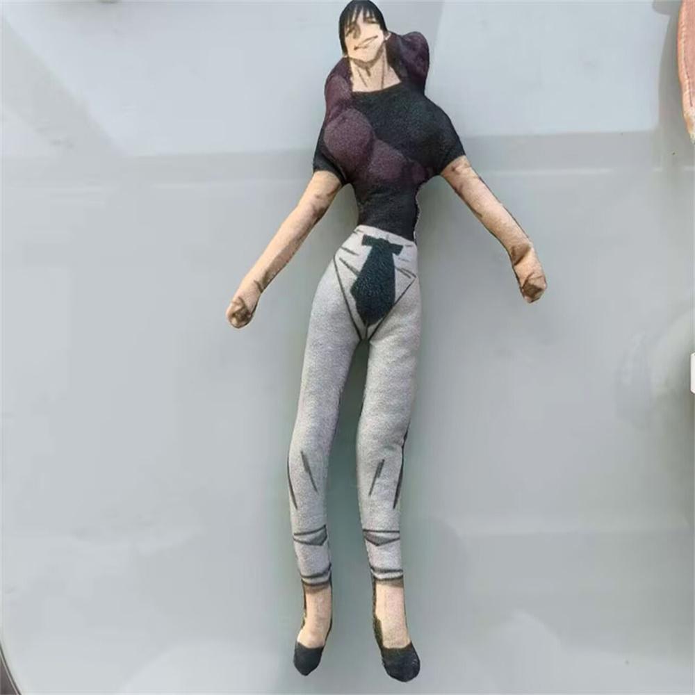 Anime Gojo Satoru Itadori Yuji Cosplay Doll Plush Stuffed Figure Dolls Room Decoration Abstract Joint Mobility Props Unisex Gift