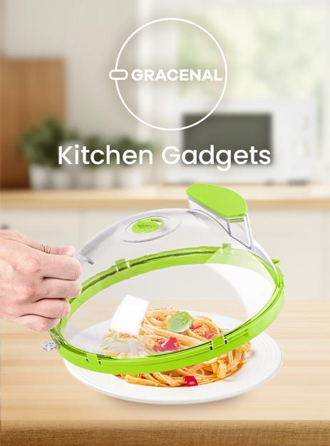 【Gracenal】12 Inch Microwave Splatter Cover, Upgraded Microwave Cover for Food with Water Steamer, Integrated Handle, Splatter Guard, Kitchen Gadgets & Accessories, House Warming Gifts New Home 【Gracenal】12 Inch Microwave Splatter Cover, Upgraded Microwave Cover for Food with Water Steamer, Integrated Handle, Splatter Guard, Kitchen Gadgets & Accessories, House Warming Gifts New Home