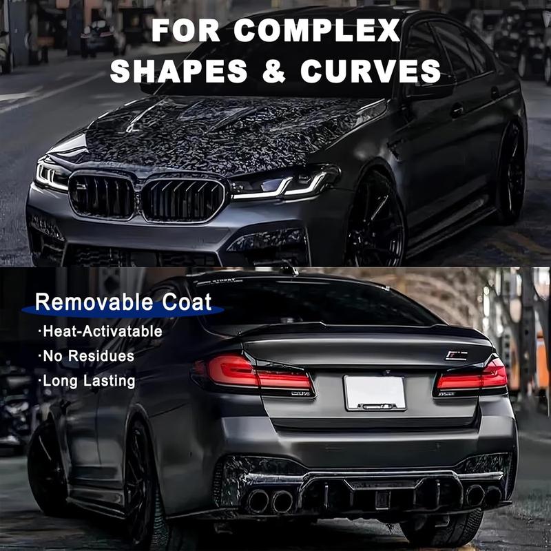 Carbon Fiber Pattern Car Sticker, 1 Roll DIY Multi-Functional Waterproof Car Body Sticker, Anti-scratch Car Decorative Sticker for Car Door, CarBody, Car Interior - 1 x 5 ft (30 * 150 cm)