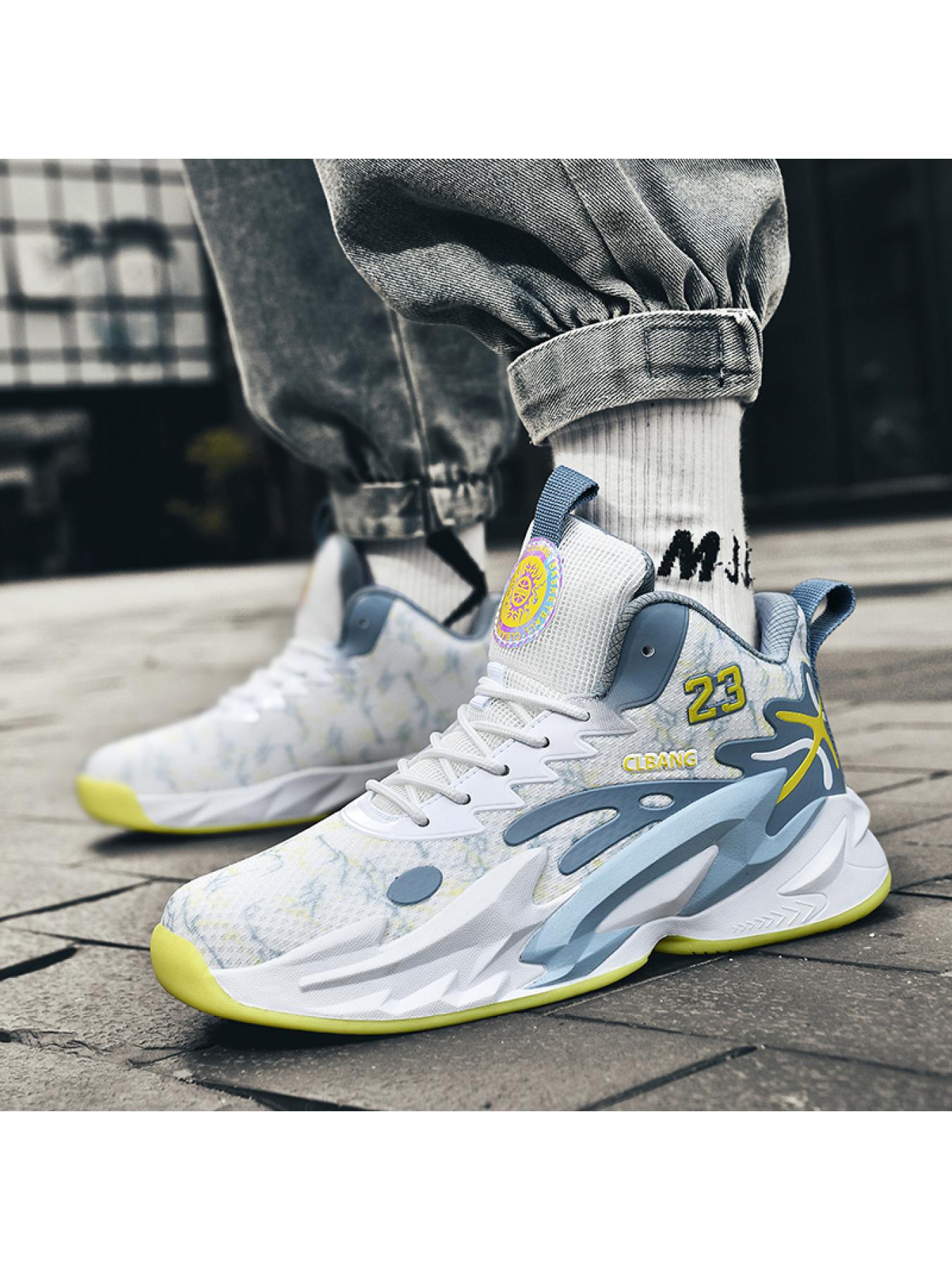 Women's basketball shoes and sports shoes, with a lightweight upper that is breathable and tough to wrap around, a wrap around support structure that stabilizes the ankle, suitable for daily outdoor leisure, running, basketball, and other scenarios