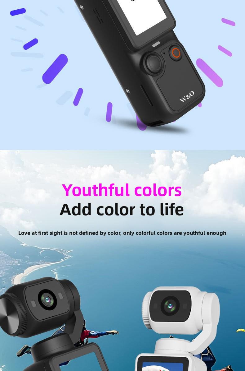 New Q7 HD Action Camera Outdoor Anti-Shake Handheld Portable Recording Vlog Travel Camera