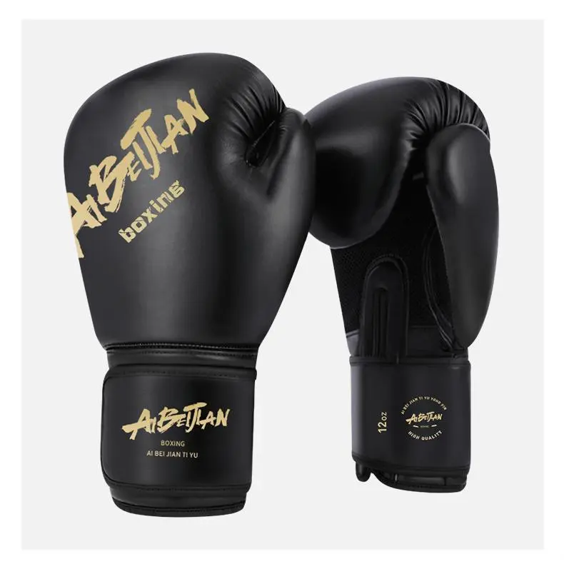 Adult Professional Boxing Gloves with Palm Mesh for Training and Sparring