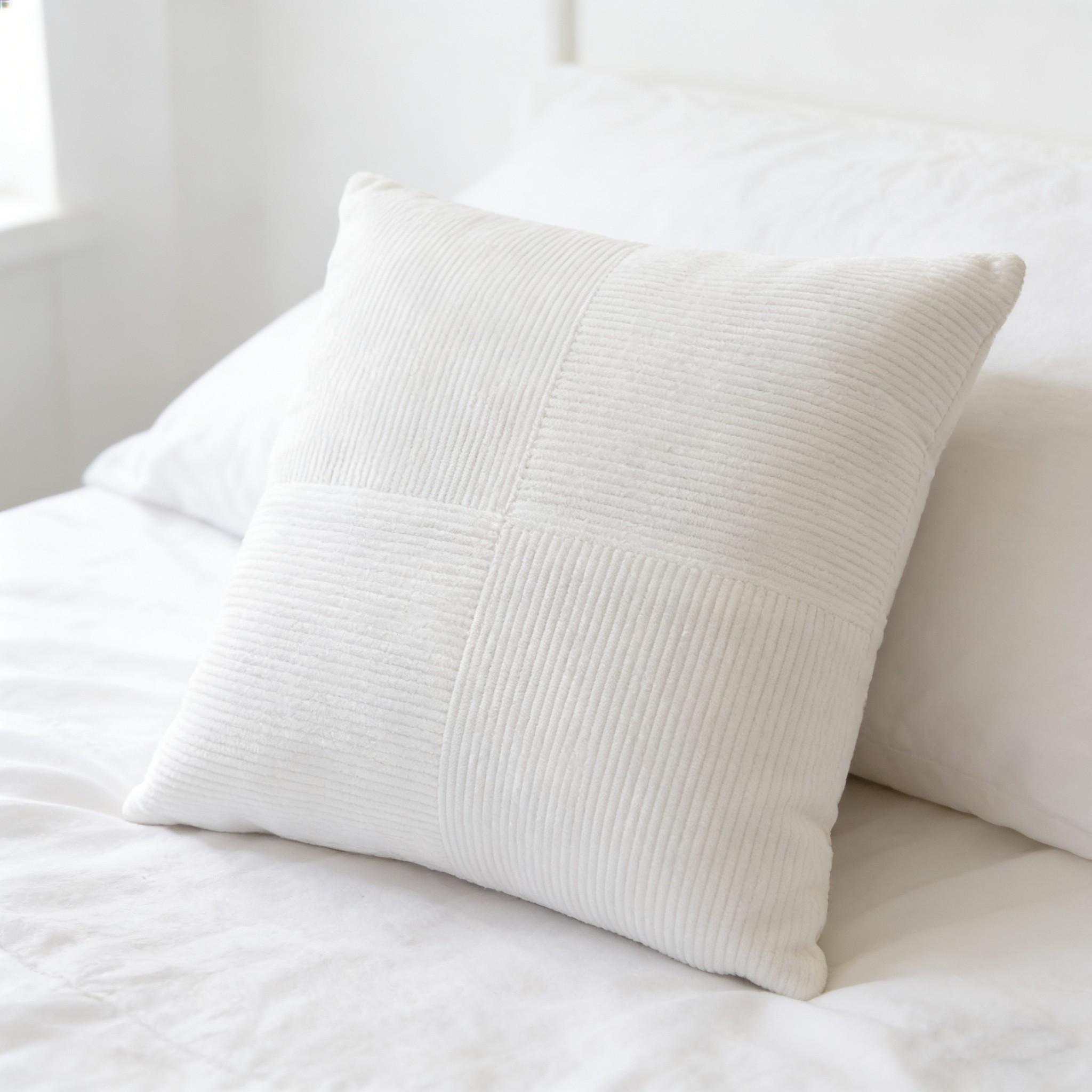 Style Corduroy Patchwork Pillow Cover Set, Living Room Sofa Cushion Covers, Simple Soft Decorative Pillows (no Insert)