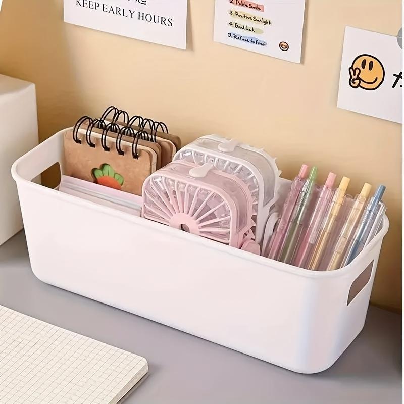 30 Pack Durable Stackable Plastic Storage Bins with Handles, Multilayer Storage, Multi-Functional Organizer Containers Boxes. Dual Design of Drawer Style & Open Storage. Stackable, Load-Bearing, Space-Saving. Ideal for Home, Office, Dorm