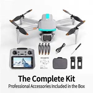 FPV Drone with Camera RC Quadcopter Easy to Fly Dual Battery for Beginners