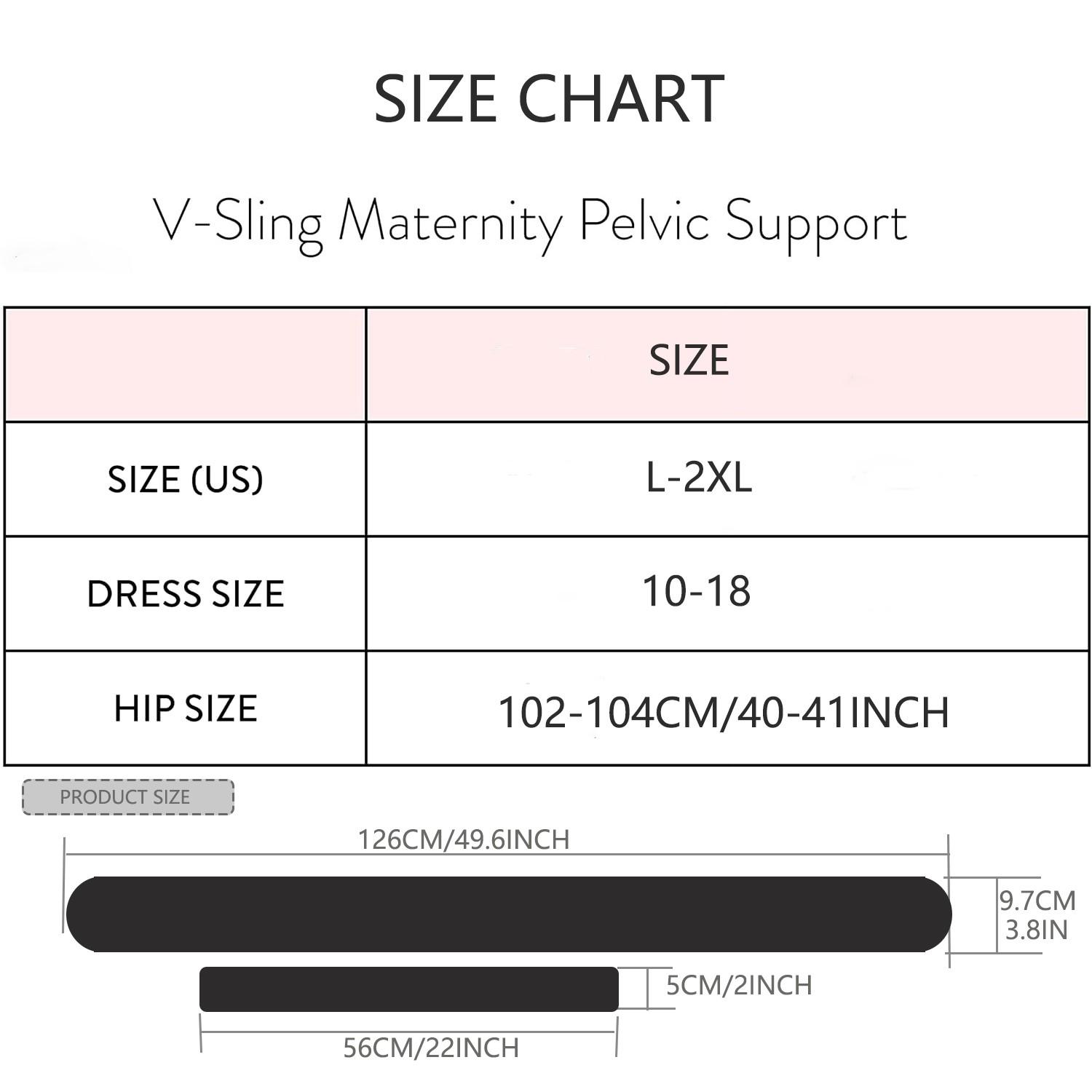V-Sling Pelvic Support Band, Maternity Belt for Pregnancy Comfort, Adjustable Design for Maximum Support, Essential for Expecting Mothers