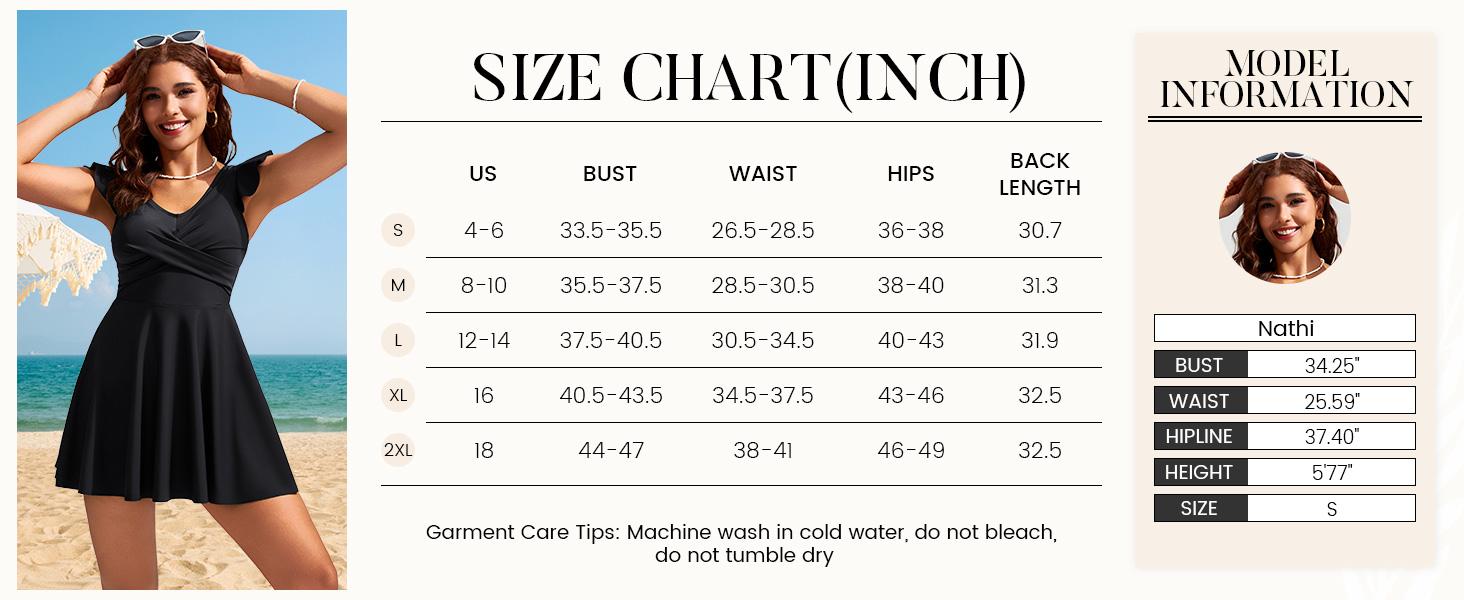 【S-2XL】Tummy Control Tankini Swimsuits for Women V Neck Swimdress Modest Swim Dress Bathing Suit with Boyshorts Outdoorfun
