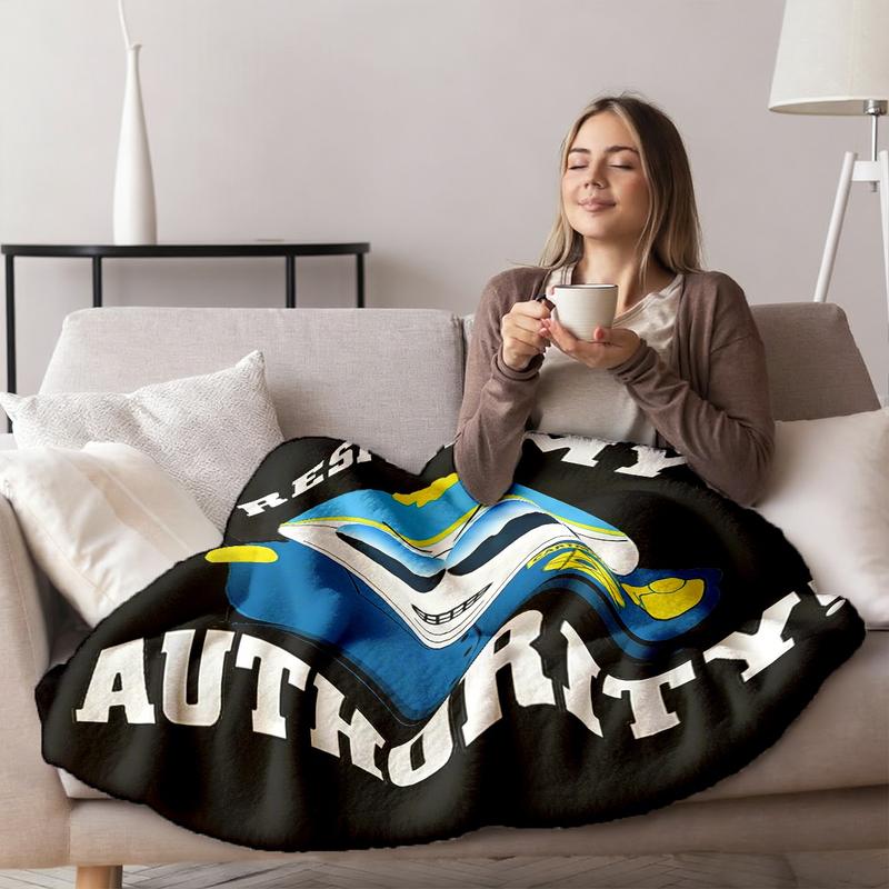 South Park Cartman Authority Meme Blanket, Plush High Density Fleece for Warmth, Great Gift for South Park Fans