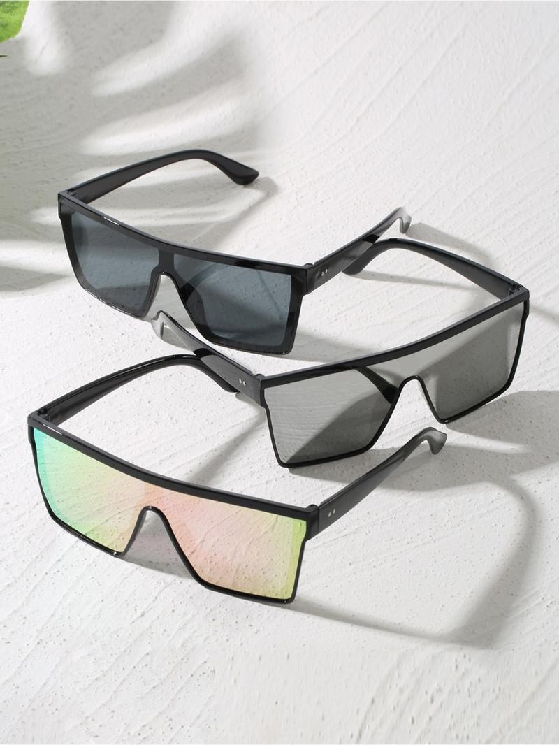 Unisex Vintage Trendy Glasses, Retro Outdoor Summer Sports Sunglasses, Outdoor Windproof Sports Eyewear, Fashionable Glasses for Men & Women for Everyday Use