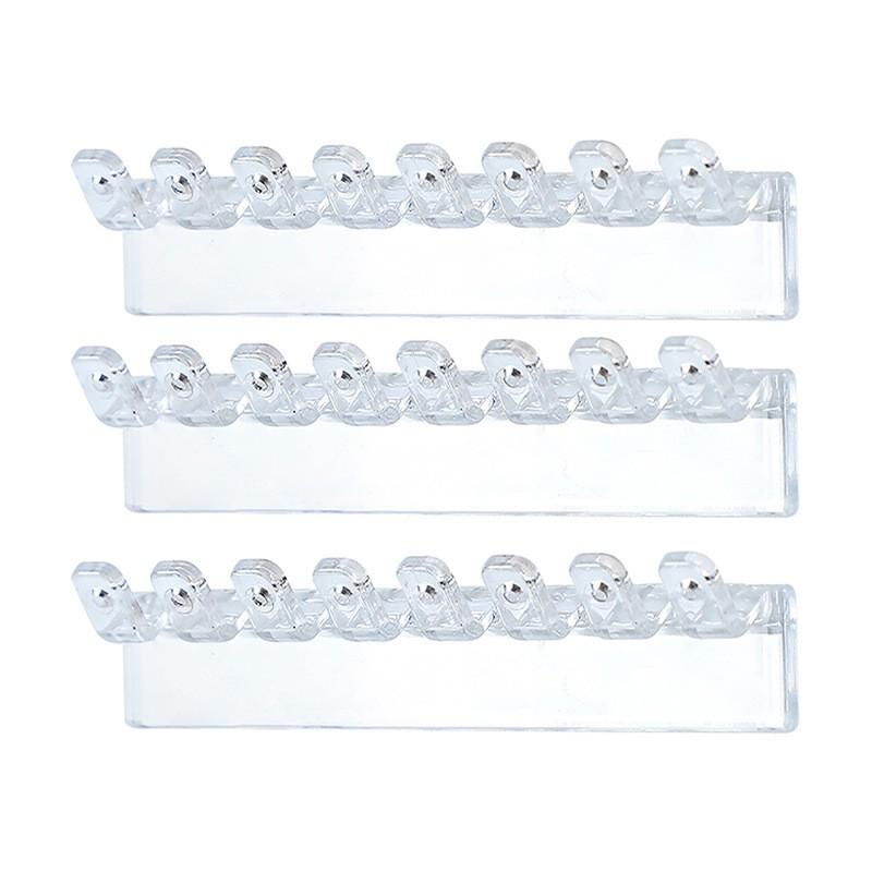 Transparent Jewelry Organizer Hook, Wall-Mounted Anti-Tangle Door Back Closet, Hand Jewelry Earring Display Rack, Essential Storage Solution