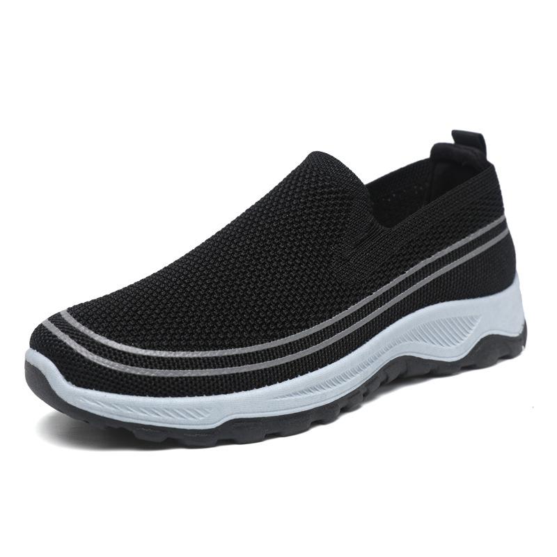 Summer slip-on loafers 2026 new model mesh dad shoes breathable lightweight casual shoes unisex shoes