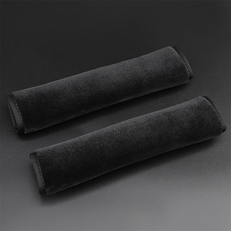 4-Pack Fabric Car Safety Belt Shoulder Pads, Comfortable Pressure Relief, Sweat-Absorbing, Anti-Chafing, Backpack Shoulder Pad Protector