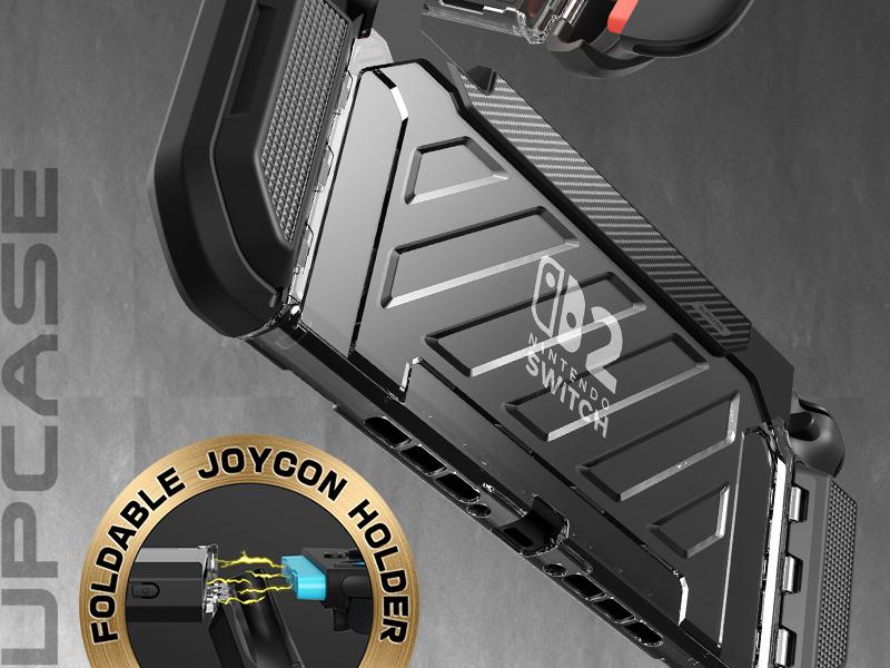 SUPCASE Case（UBPro） for Nintendo Switch 2 (2025) – Military-grade armored protection with dockable design. Magnetic Joy-Con friendly, shockproof construction. Includes integrated screen cover. Gaming Stuff Gaming Items