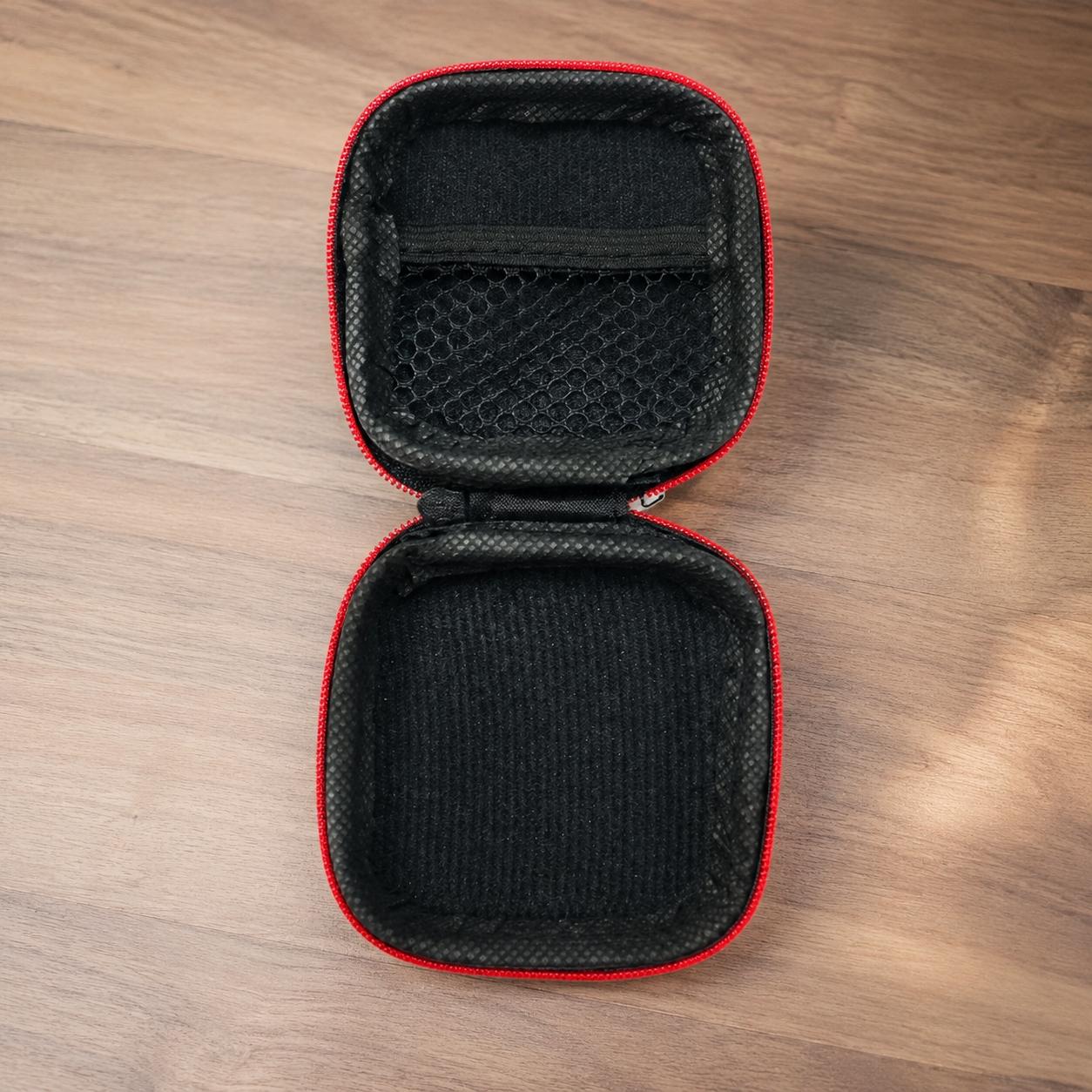 Multifunctional Hard Case Storage Box: Waterproof Design, Round or Square Options. Organize USB Cables, Headphones, SD Cards, Keychains & Small Accessories. Anti-Loss Storage Bag for Daily Electronic Devices, Keep Everything Tidy & Secure.