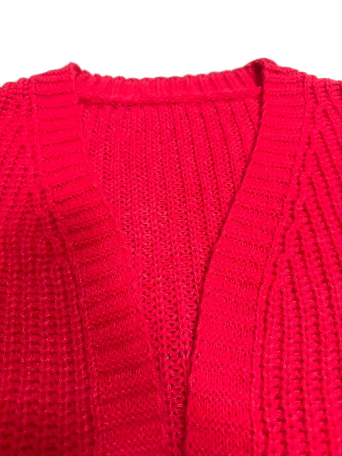 2026 Elegant Long Over Knee Sweater Cardigan For Women, Fall Winter New Casual Loose Thick Knit Coat, Trendy Fashion Outerwear, Knitted Cardigan Tops