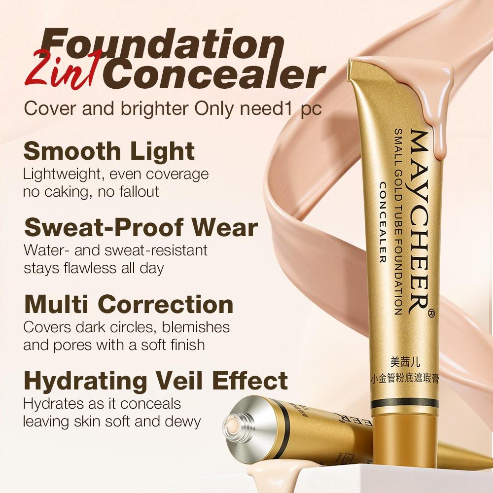Concealer Cream, Concealer Palette, Liquid Concealer Brush, Concealer Stick, Covers Blemishes, Dark Circles, Waterproof, for All Skin Types