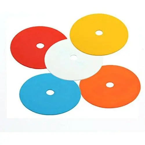 Outdoor sportsware Flat Cones Spot Markers Soccer Basketball Sports Speed Agility Training