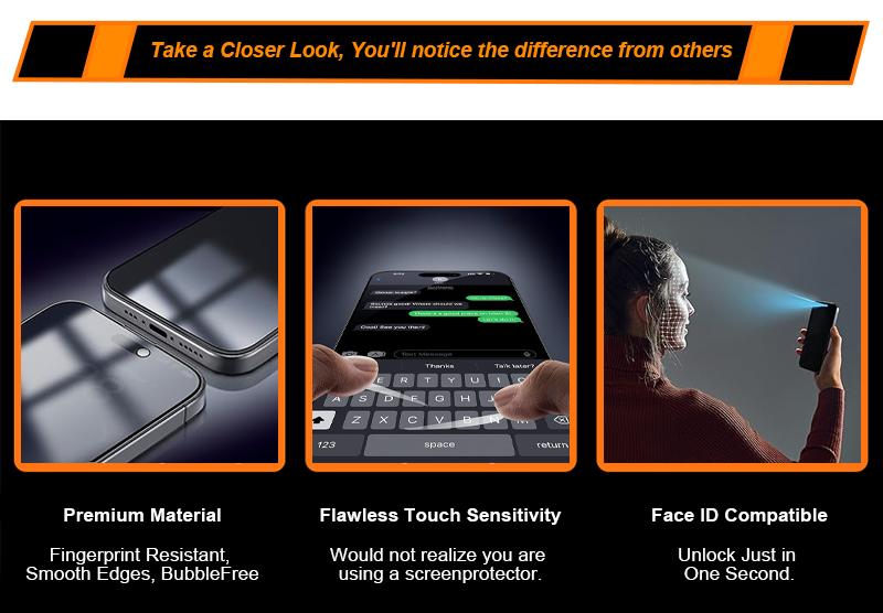 One Fish Screen Protector 2 Pack for iPhone,Samsung, Protection of Privacy, Dust Protection for Earpiece,Crystal Clear, Easy Installation.. One Fish Screen Protector 2 Pack for iPhone,Samsung, Protection of Privacy, Dust Protection for Earpiece,Crystal Clear, Easy Installation..