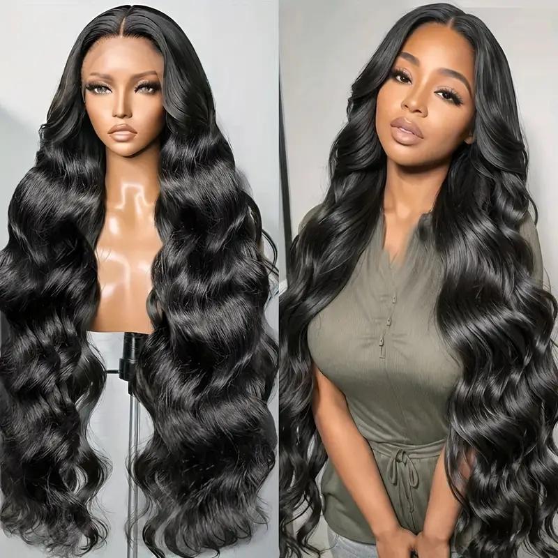 [26 Inch Only $140] STERLY #99J Body Wave Wig 200% Density Burgundy 13x6 Full Frontal Human Hair Wigs Natural Black Front Wigs #4 Chocolate Brown Smooth Lace Wig Colored Beginner Friendly Wig #1 Jet Black Pre Plucked Pre Cut Wig