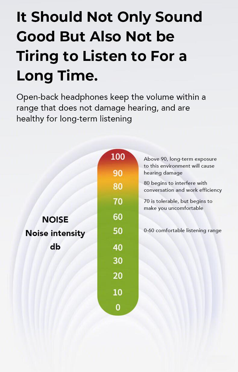 MINISO MS198 Clip-on Design Wireless Earphones Bluetooth 6.0 No-sense wearing HiFi Stereo Sound Audio Wireless Headphones for Music & Phone Calls IPX5 Waterproof Sports Earbuds for Running, Workout