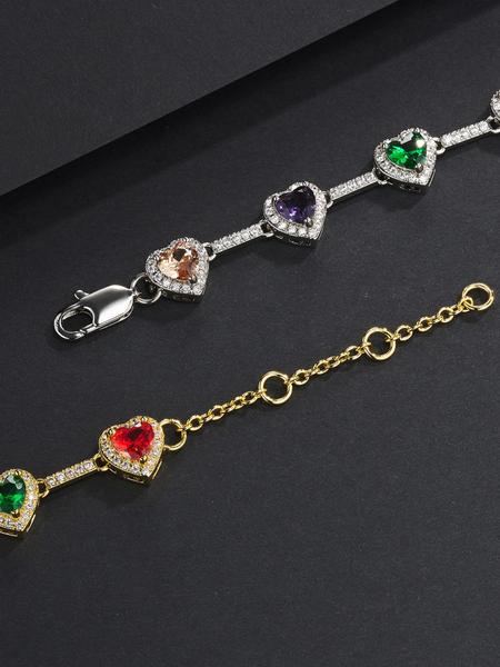 Women's Jewelry Set, Chain Necklace Bracelet Earrings Trio, Fashionable Jewelry Set, Elegant Jewelry Set, Sexy Colorful Accessories for All Seasons, Perfect Gift Idea