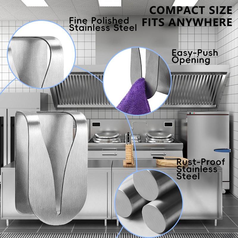 Magnetic Bath Towel Hook, Creative Detachable Magnet Hook for Bathroom and Living Room, Cross-Border Magnetic Towel Holder, Easy Installation