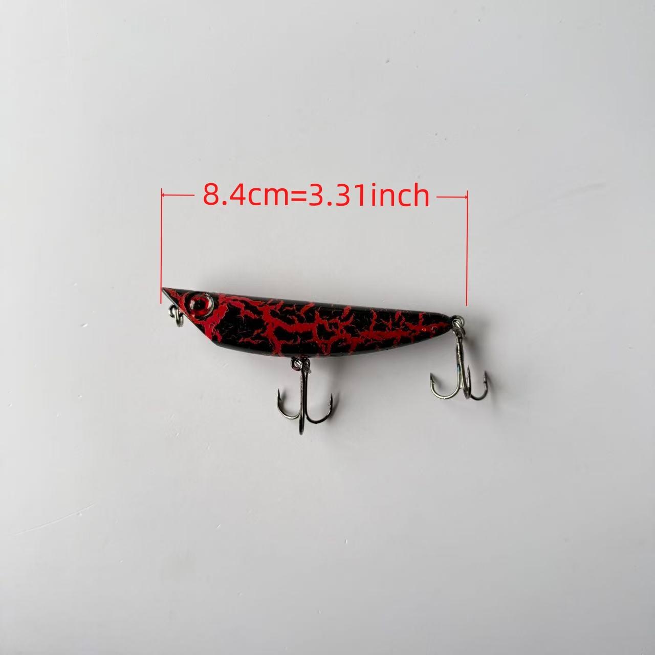 Large brand replica, popular, 1pcs, with the word "dog pencil lure" for fake bait on the water surface, suitable for freshwater and seawater fishing accessories, fishing equipment and supplies