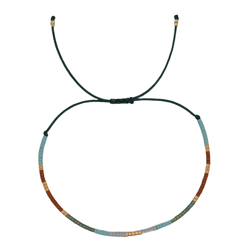 New Arrival Niche & Minimalist Bracelets - Premium-Look Adjustable Sports Wrist Cord, Tiny Seed Beads, Colorful Glass Beads, Sports & Outdoor Accessory, Adjustable Beaded Design, Multicolor Stackable Bracelets
