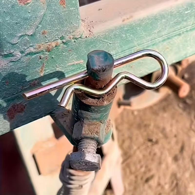 10-Pack Open Pullers, Easy Installation, Tool-Free Removal, Reusable for Suspension, Machinery, Vehicles, Durable Design