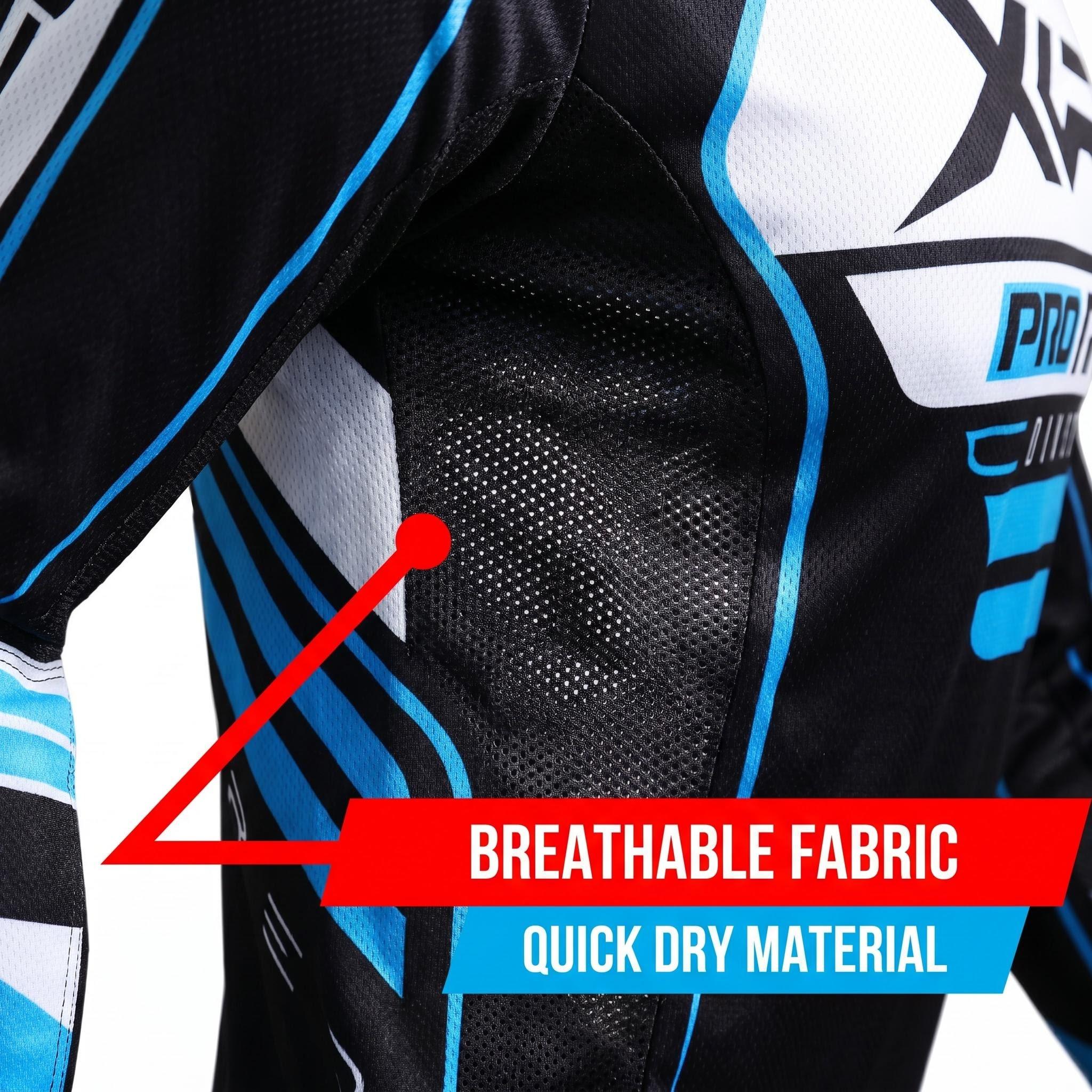 XCRR Jersey and Pants Combo Motocross Enduro Offroad MX MTB DH Riding Dirt Bike Downhill Racing Adult Sports Gear Set Sports Clothing