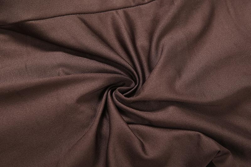 DOUCIU Trendy Personality High Street Hip Hop Cool Tight Sexy Hot Versatile Women'S Thin Solid Color Vest With Adjustable Drawstring Perforated Trousers Two-piece Set Stretchy Outfit Sets