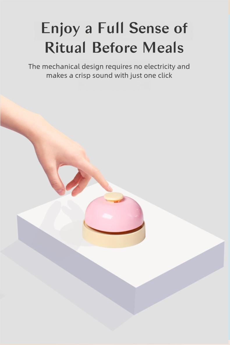 Pet Training Bell for Dogs & Cats – Call to Eat, Potty or Play, Loud Crisp Ring, Interactive IQ Toy, Easy to Press