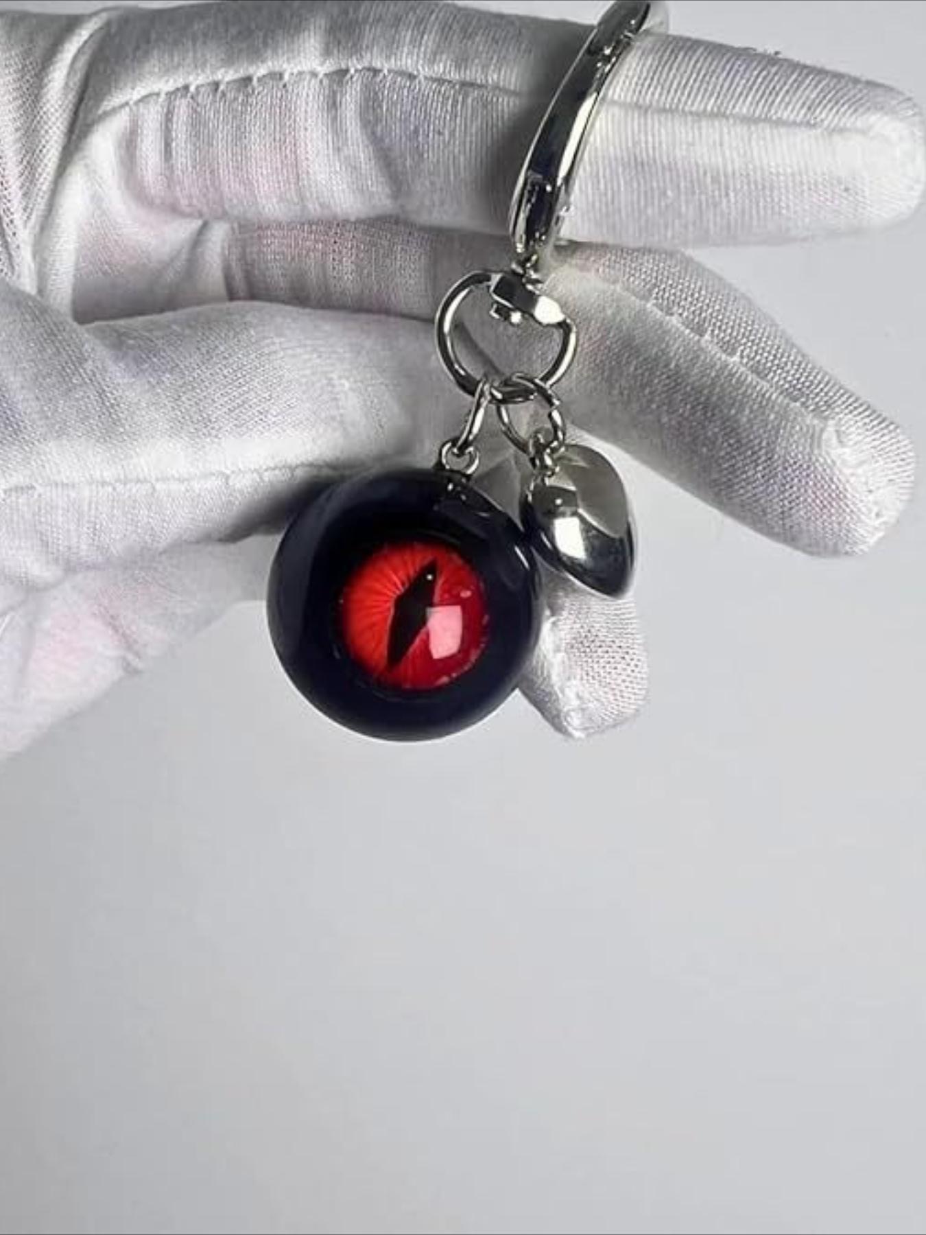 European Gothic-style Demon Eye Resin Heart-shaped Halloween Eye ...