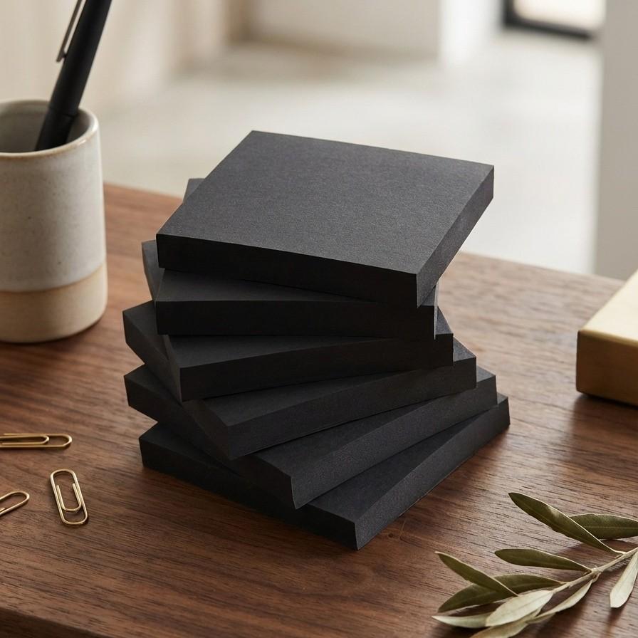 4 Pack Simple Sticky Notes, 200 Sheets, Home School Office Supplies, Smooth Surface, Easy to Stick, Durable Multi-Functional