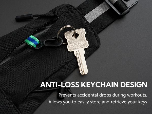 WATERFLY Fanny Pack: Breathable 3 Pocket Waist Bag for Men Women Workout Exercise Fitness Fits ALL - Runner Marathon Jogging Race With Bib Clip WATERFLY Fanny Pack: Breathable 3 Pocket Waist Bag for Men Women Workout Exercise Fitness Fits ALL - Runner Marathon Jogging Race With Bib Clip